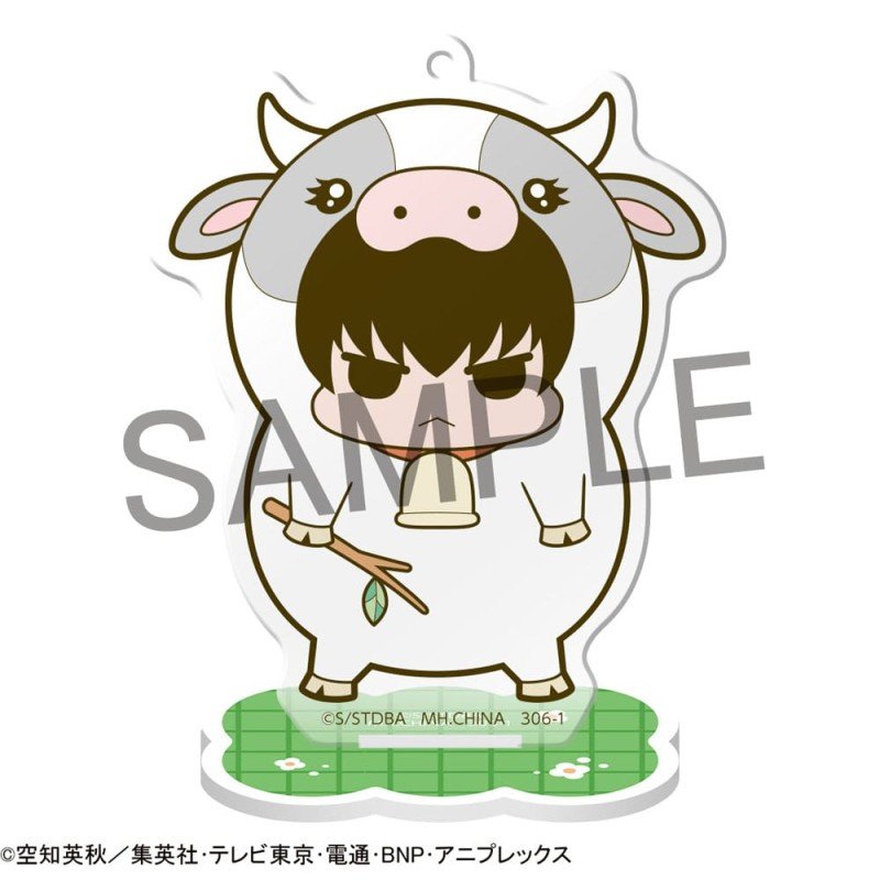 Gintama assortiment boîte-mystère figurines acrylique Prince Hata & Animal Paradise Farm of Love & Peace 6 cm (6)