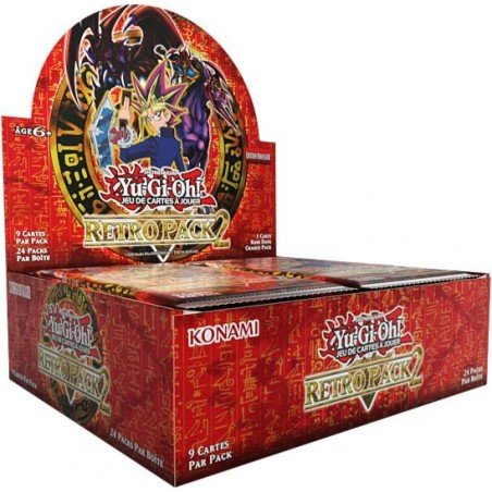 Yu-Gi-Oh! - Retro Pack 2  - Boite de Boosters ( 24 boosters ) - FR