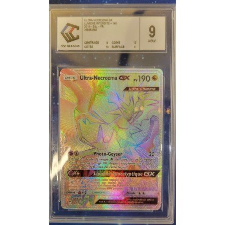 CCC- Pokémon TCG -  Ultra-Necrozma GX n°140 - Lumière Interdite - 2018 FR