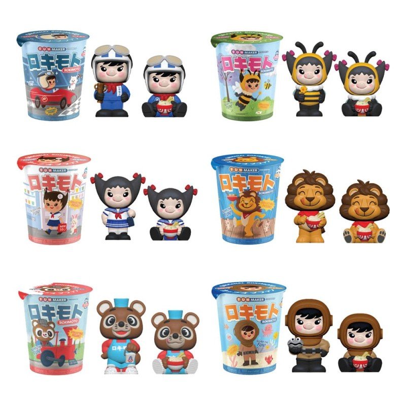 Rokimoto Beker van Plezier Tentoonstellingsbeeldjes Blind Box Wave 2 10 cm (12)
