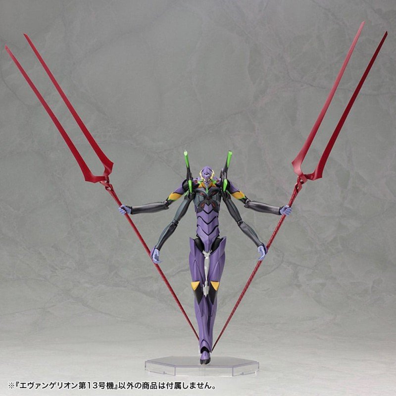 Evangelion: 3.0 Je kunt (niet) een beeldje opnieuw maken Plastic Model Kit 1/400 Evangelion 13 19 cm