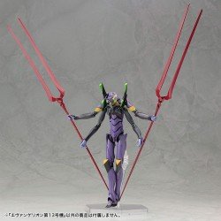 Evangelion: 3.0 Je kunt (niet) een beeldje opnieuw maken Plastic Model Kit 1/400 Evangelion 13 19 cm