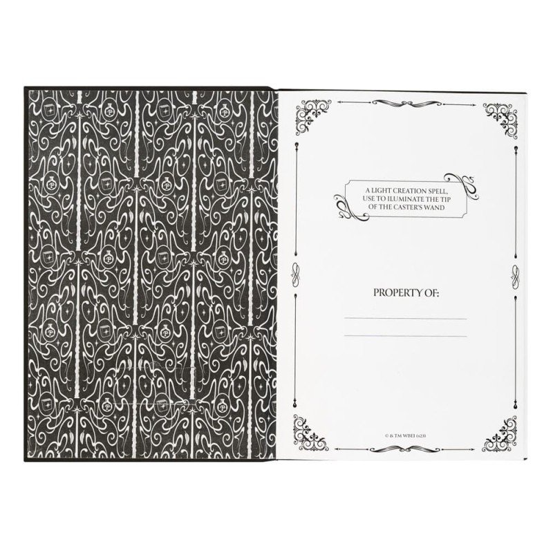 Harry Potter Premium A5 Notebook with Lumos Maxima Light