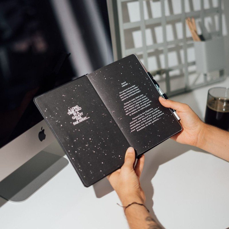 Star Wars Premium A5 Notebook with a Darth Vader Pen