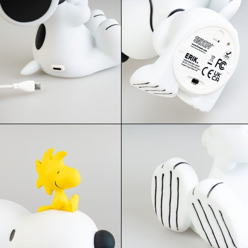 Peanutslamp met USB-C Snoopy