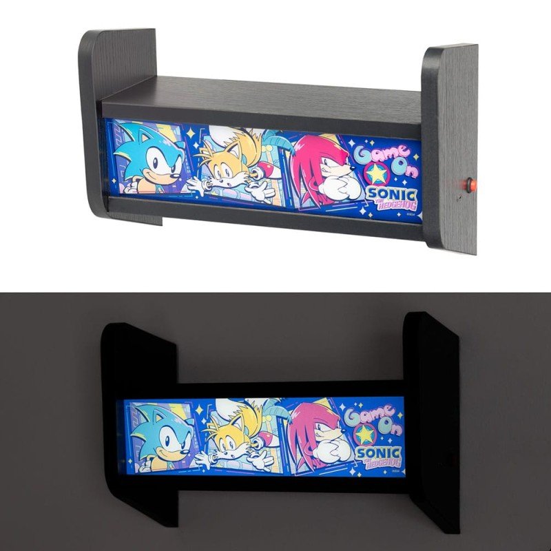 Sonic The Hedgehog Lamp met USB-C Arcade