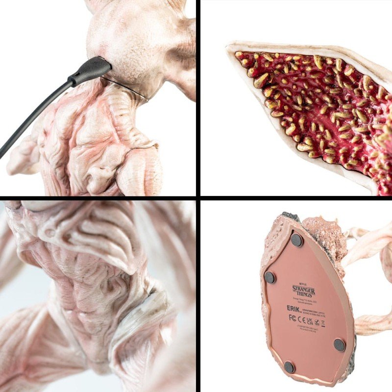 Stranger Things lampe avec USB-C Demogorgon