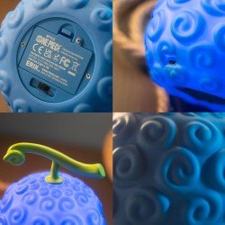 One Piece lamp met USB-C Gum-Gum Fruit