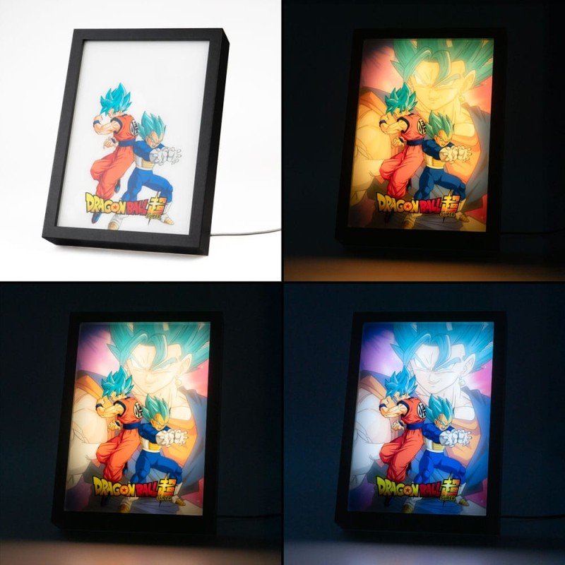 Dragon Ball Super Geraamde LED-print