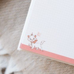 The Aristocats Notebook Plush A5 Premium Hello Mary