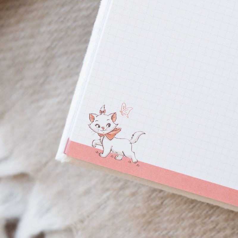 The Aristocats Notebook Plush A5 Premium Hello Mary