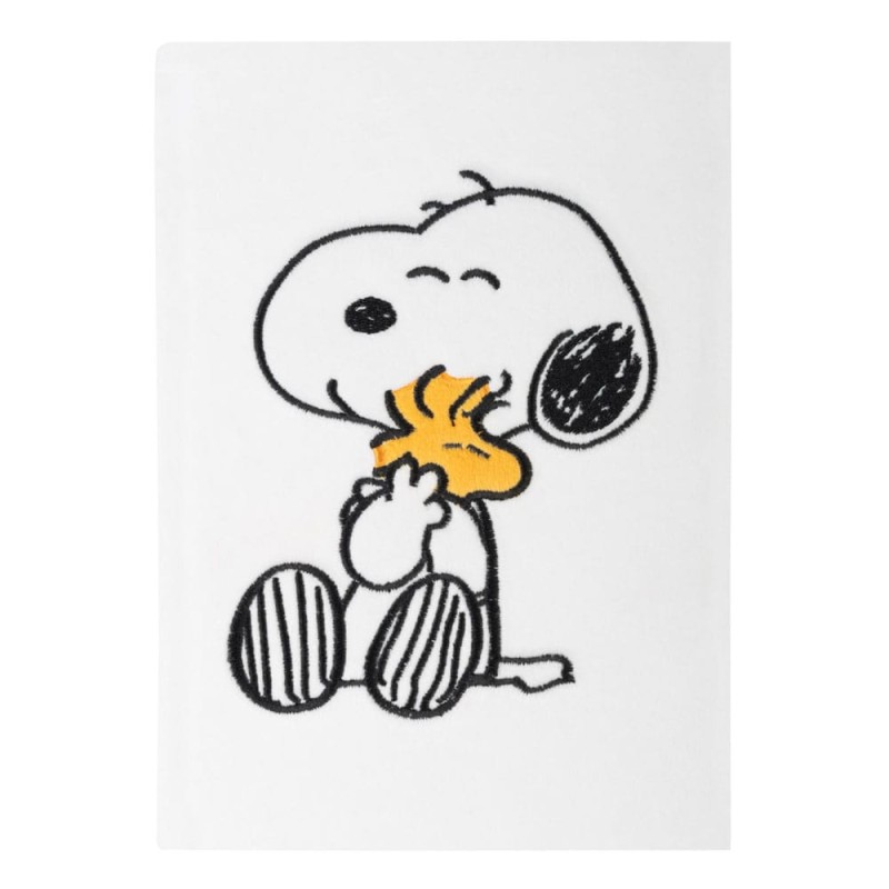 Peanuts Plush Notebook A5 Premium Snoopy