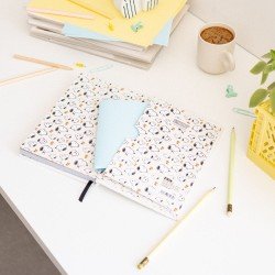 Peanuts Plush Notebook A5 Premium Snoopy