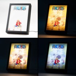 One Piece Impression LED encadrée