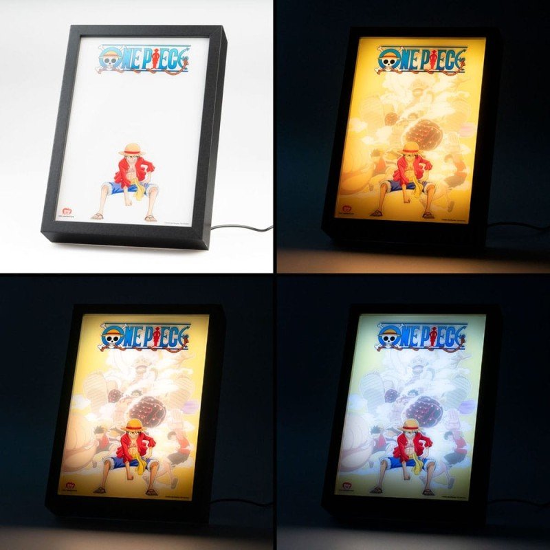 One Piece Impression LED encadrée