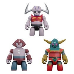 Mazinger Z figurine Brickroid Mechanical Beasts Set 1 5 cm   