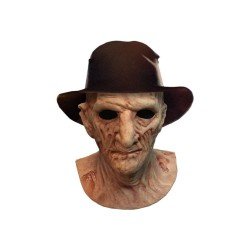 Freddy's Revenge Deluxe Latex Mask with Freddy Krueger Hat