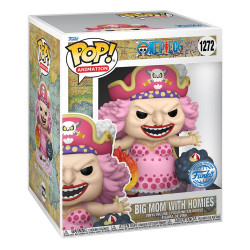 One Piece Figurine Super Sized Funko POP! Animation Vinyl Mom with Homies 15 cm