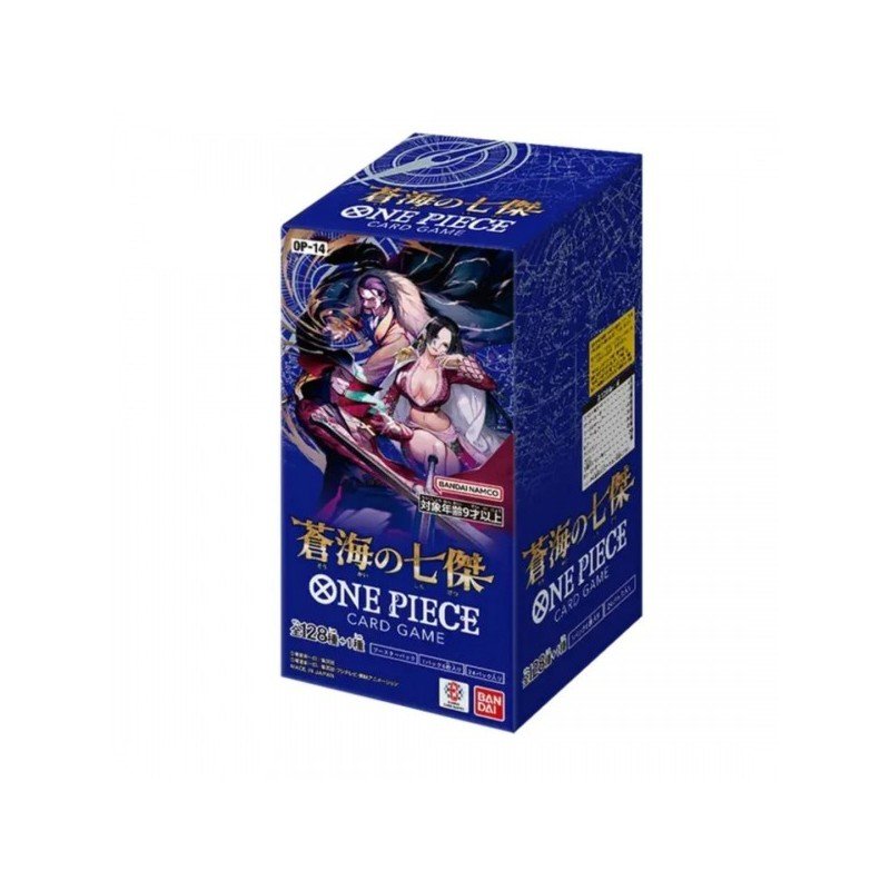 One Piece Card Game - The Azure Sea's Seven ( OP-14 ) Display 24 boosters JPN