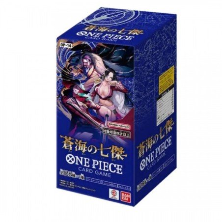 One Piece Card Game - The Azure Sea's Seven ( OP-14 ) Display 24 boosters JPN