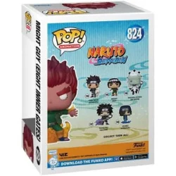 Naruto Shippuden Figuur Funko POP! Animatie Vinyl Might Guy (Acht Binnenpoorten) 9 cm | 889698664844