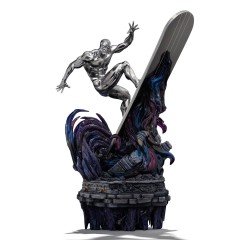 Marvel Comics Infinity Gauntlet Diorama Statuette 1/10 Art Scale Silver Surfer Deluxe 36 cm