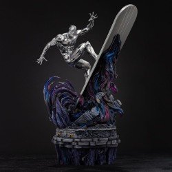 Marvel Comics statuette Infinity Gauntlet Diorama 1/10 Art Scale Silver Surfer Deluxe 36 cm