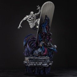 Marvel Comics statuette Infinity Gauntlet Diorama 1/10 Art Scale Silver Surfer Deluxe 36 cm