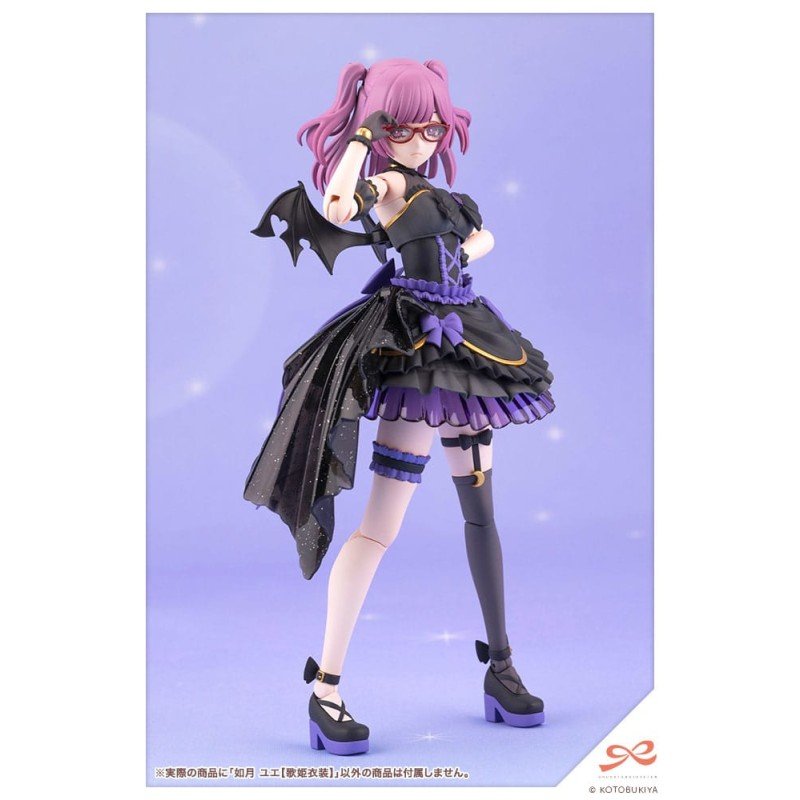 Sousai Shojo Teien Beeldje Plastic Modelbouwpakket 1/10 Yue Kisaragi Diva Kostuum 16 cm