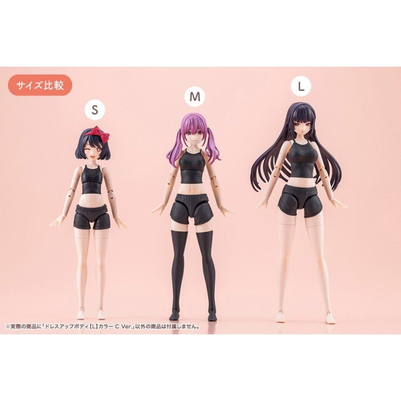 Sousai Shojo Teien Accessories for Figurines Dress Up Body Color C Ver. L