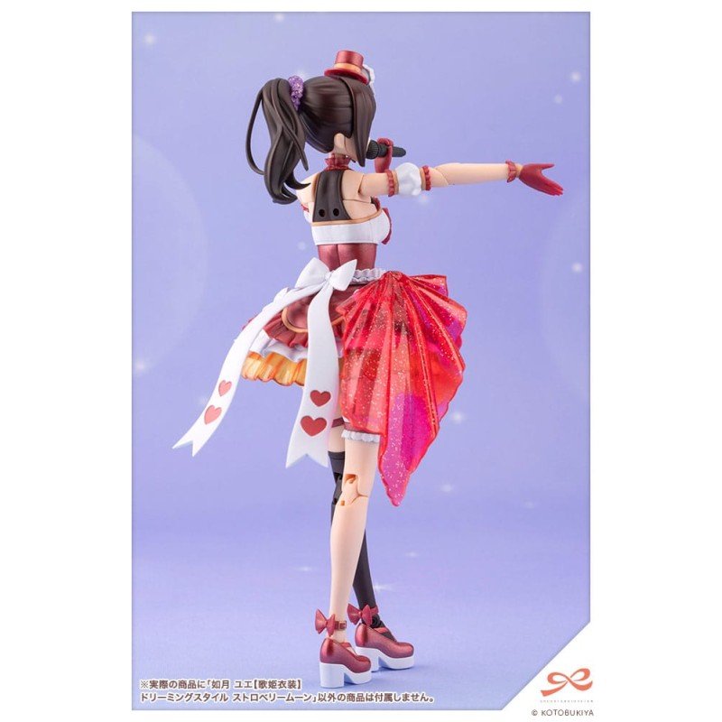 Sousai Shojo Teien Figure Plastic Model Kit 1/10 Yue Kisaragi Diva Costume Dreaming Style Strawberry Moon 16 cm