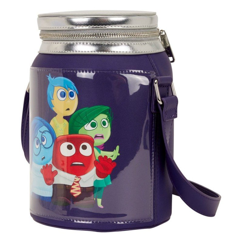 Disney/Pixar van Loungefly Inside Out 2 figuurlijke jar schoudertas