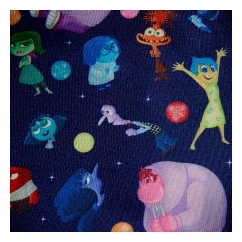 Disney/Pixar van Loungefly Inside Out 2 figuurlijke jar schoudertas