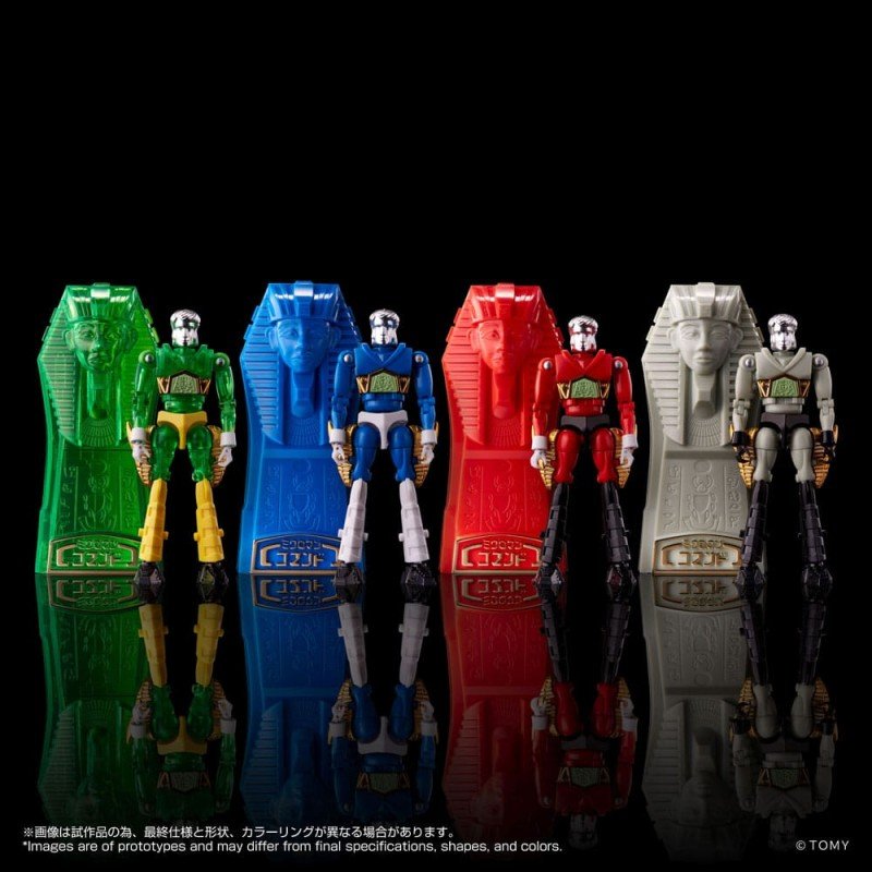 Legacysoul Figurine Microman Command No. 2 4er Set