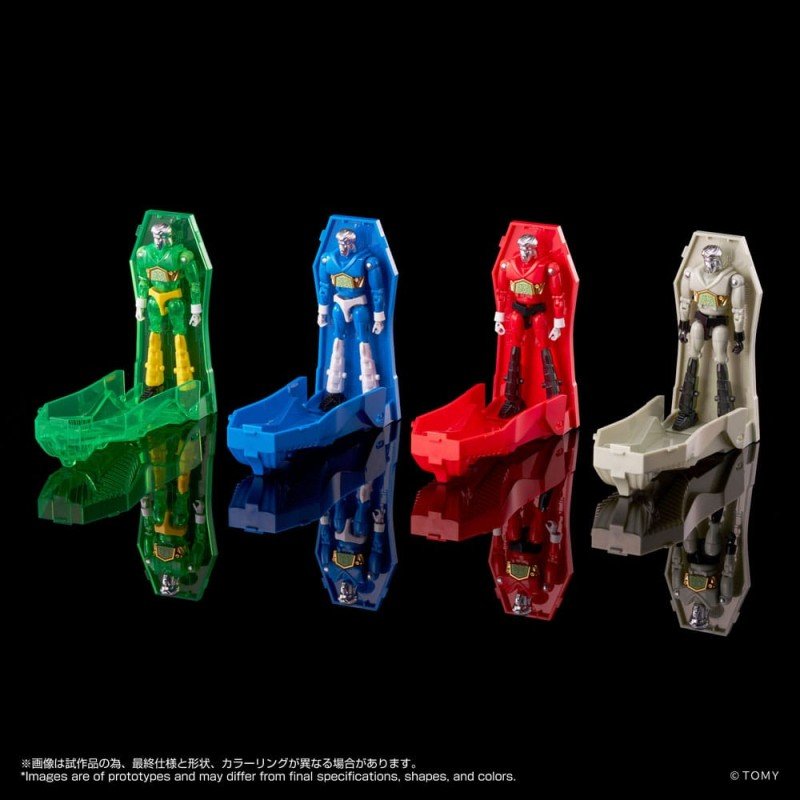 Legacysoul Microman Command No. 2 Figure 4er Set