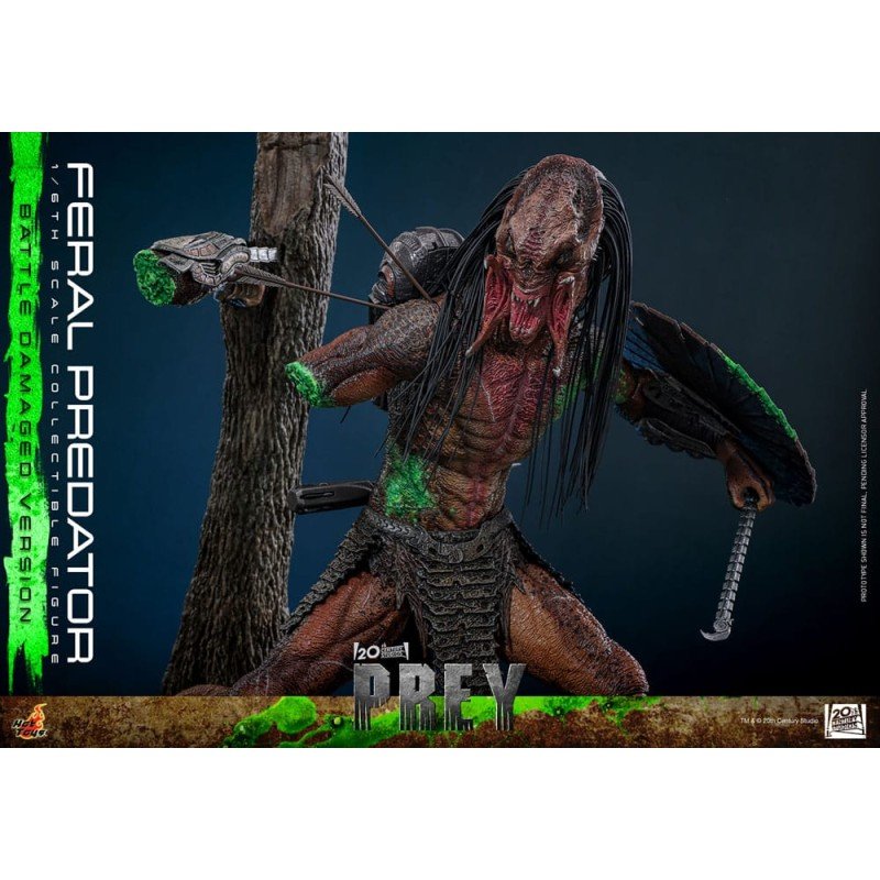 Prey figurine 1/6 Feral Predator (Battle Damaged Version) 37 cm