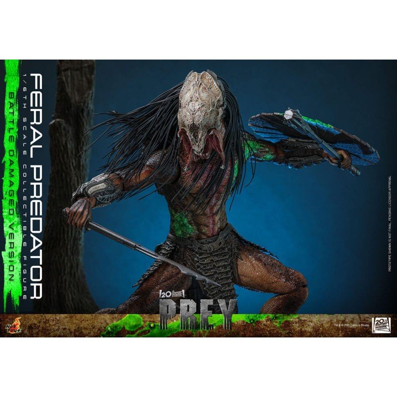 Prey figurine 1/6 Feral Predator (Battle Damaged Version) 37 cm