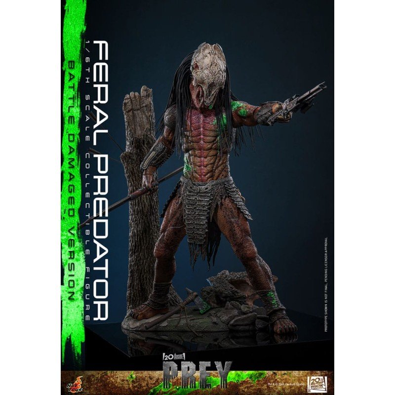 Prey 1/6 Feral Predator-figuur (Battle Wound Version) 37 cm