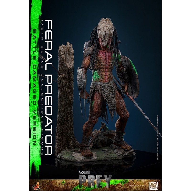 Prey figurine 1/6 Feral Predator (Battle Damaged Version) 37 cm