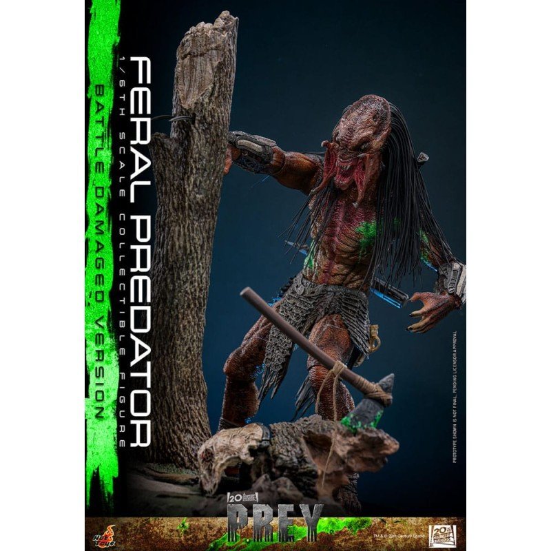 Prey 1/6 Feral Predator Figure (Battle Damaged Version) 37 cm