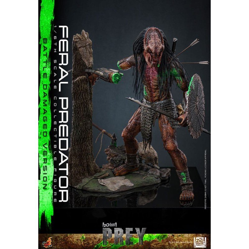 Prey figurine 1/6 Feral Predator (Battle Damaged Version) 37 cm