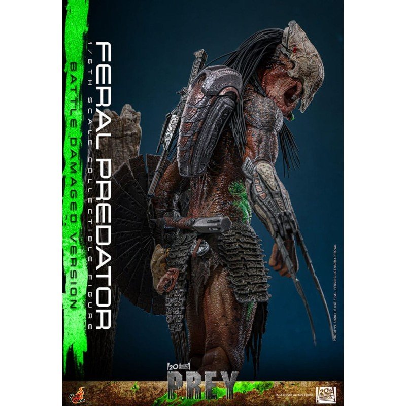 Prey figurine 1/6 Feral Predator (Battle Damaged Version) 37 cm