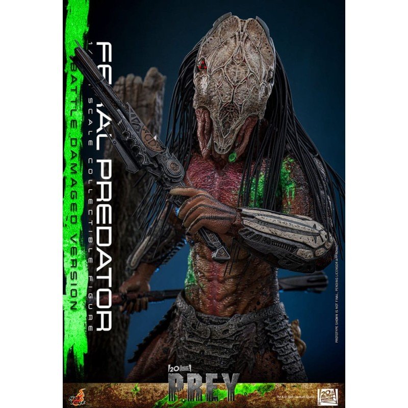 Prey 1/6 Feral Predator Figure (Battle Damaged Version) 37 cm
