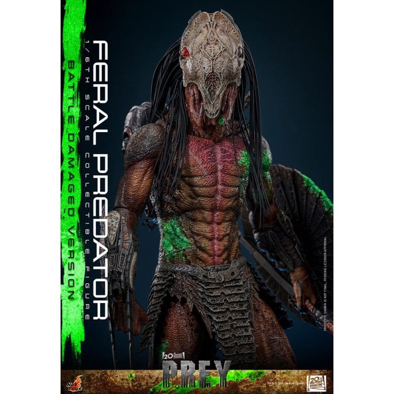 Prey figurine 1/6 Feral Predator (Battle Damaged Version) 37 cm
