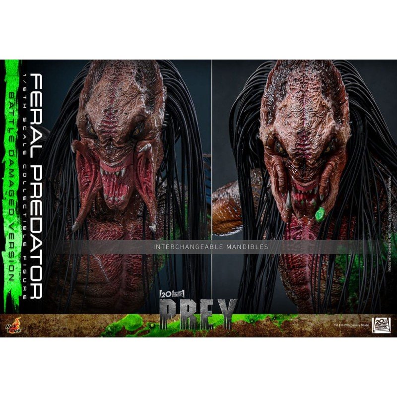 Prey figurine 1/6 Feral Predator (Battle Damaged Version) 37 cm