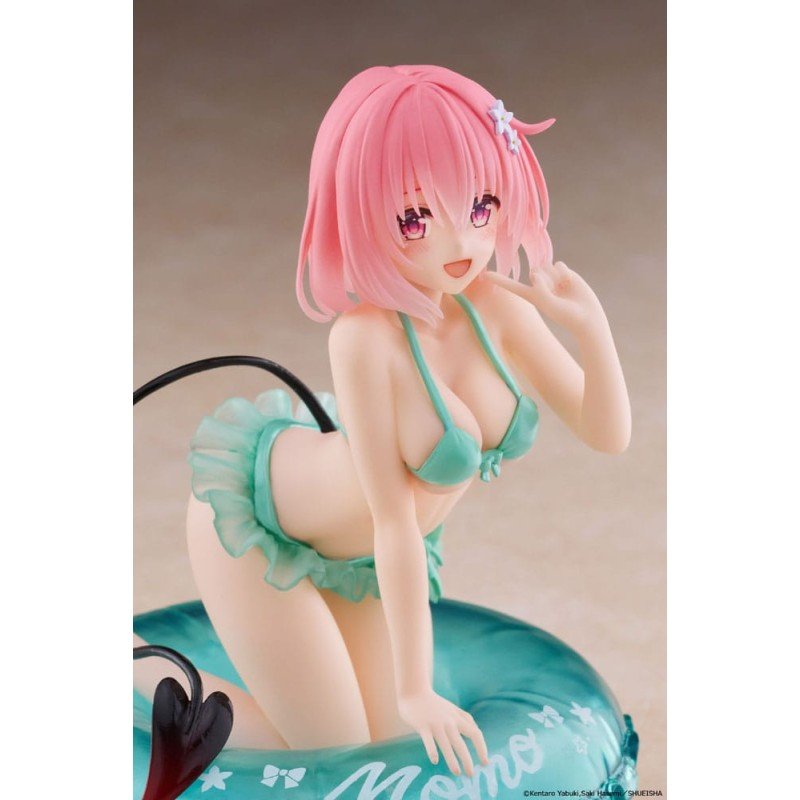 To Love-Ru Darkness statuette PVC Aqua Float Girls Darkness Momo 10 cm               