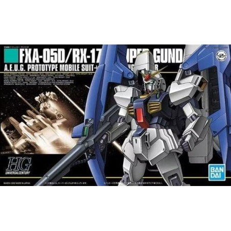 Gundam - Modelbouwpakket HG 1/144 035 Fxa-05D/Rx178 Super Gundam