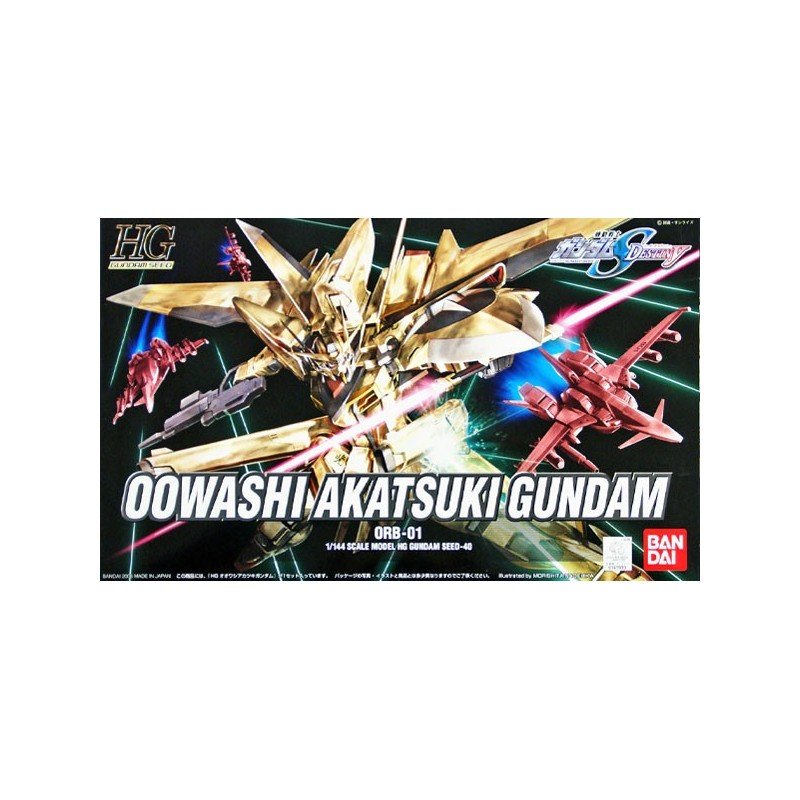 Gundam - Model Kit HG 1/144 040 - OOwashi Akatsuki Gundam