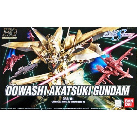 Gundam - Model Kit HG 1/144 040 - OOwashi Akatsuki Gundam