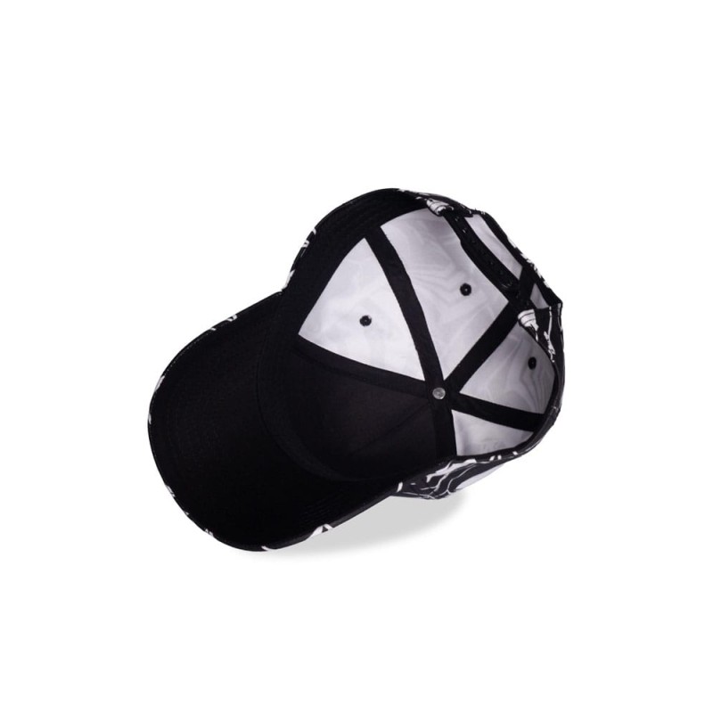 Spider-Man casquette baseball Black & White All-over-Print
